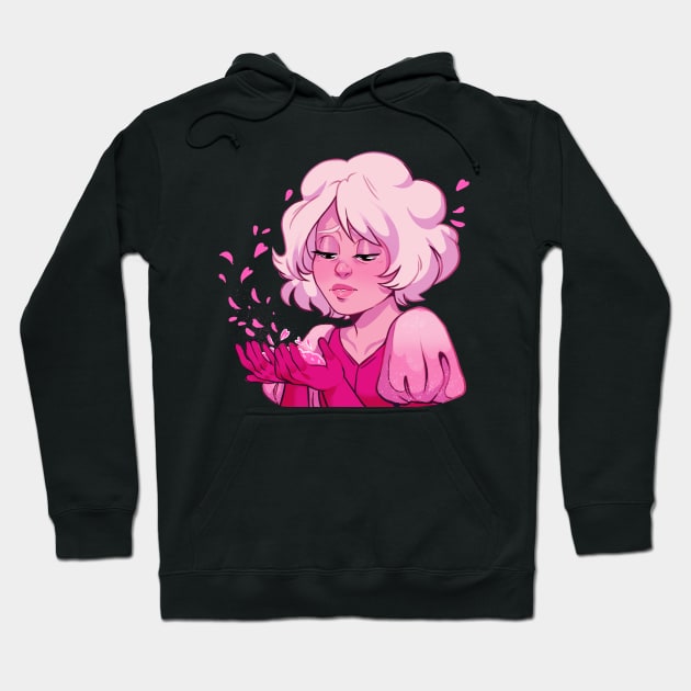 Pink Diamond Hoodie by Feorie